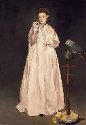 Edouard Manet Young Lady in oil painting reproduction